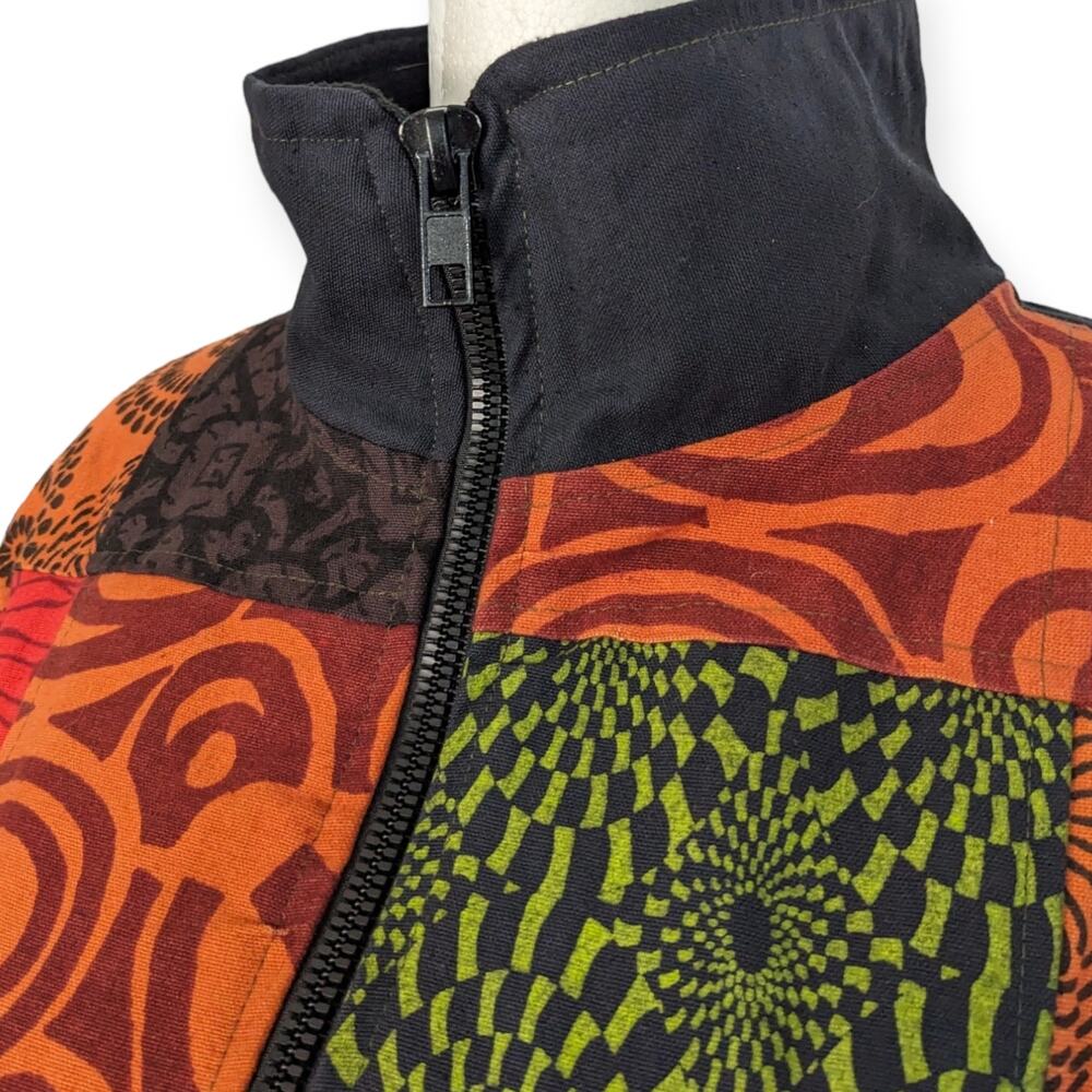 Himalayan Patchwork Women's Winter Coat - image 3